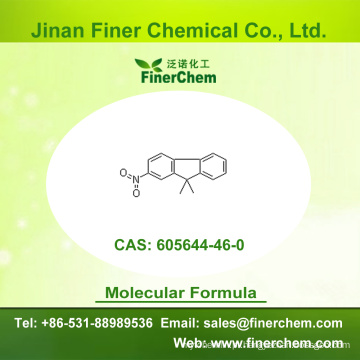 Cas 605644-46-0 | 9,9-Dimetil-2-nitro-9H-fluoreno | 605644-46-0 | preço de fábrica; Grande estoque; fabricante